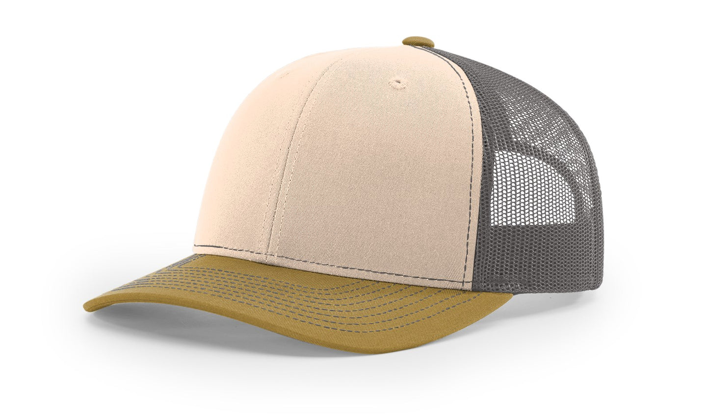 Richardson 112 Trucker Hat Custom Patched