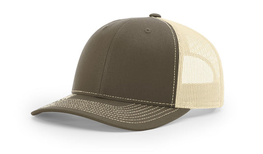 Richardson 112 Trucker Hat Custom Patched