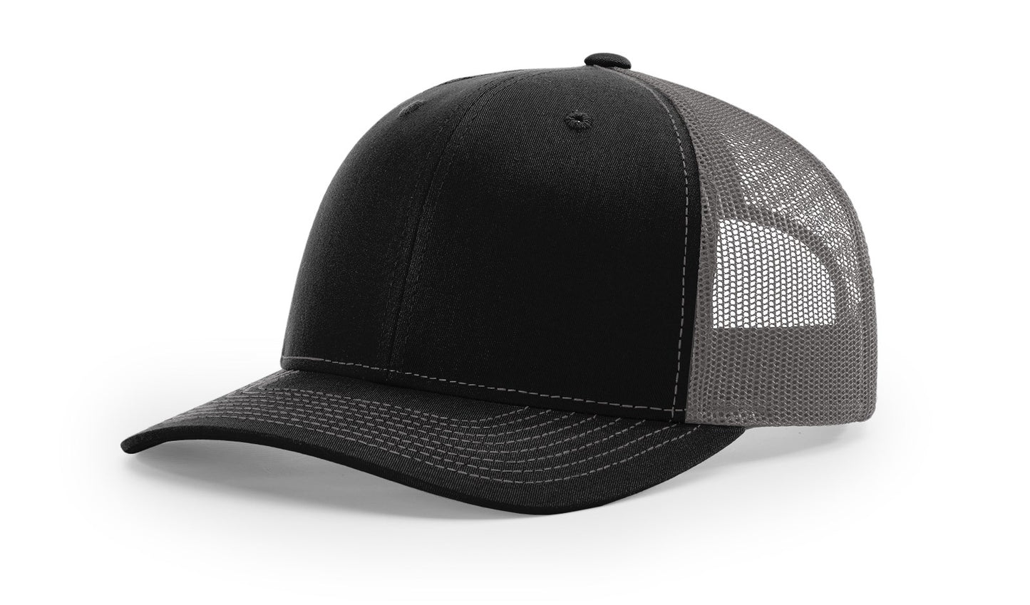 Richardson 112 Trucker Hat Custom Patched