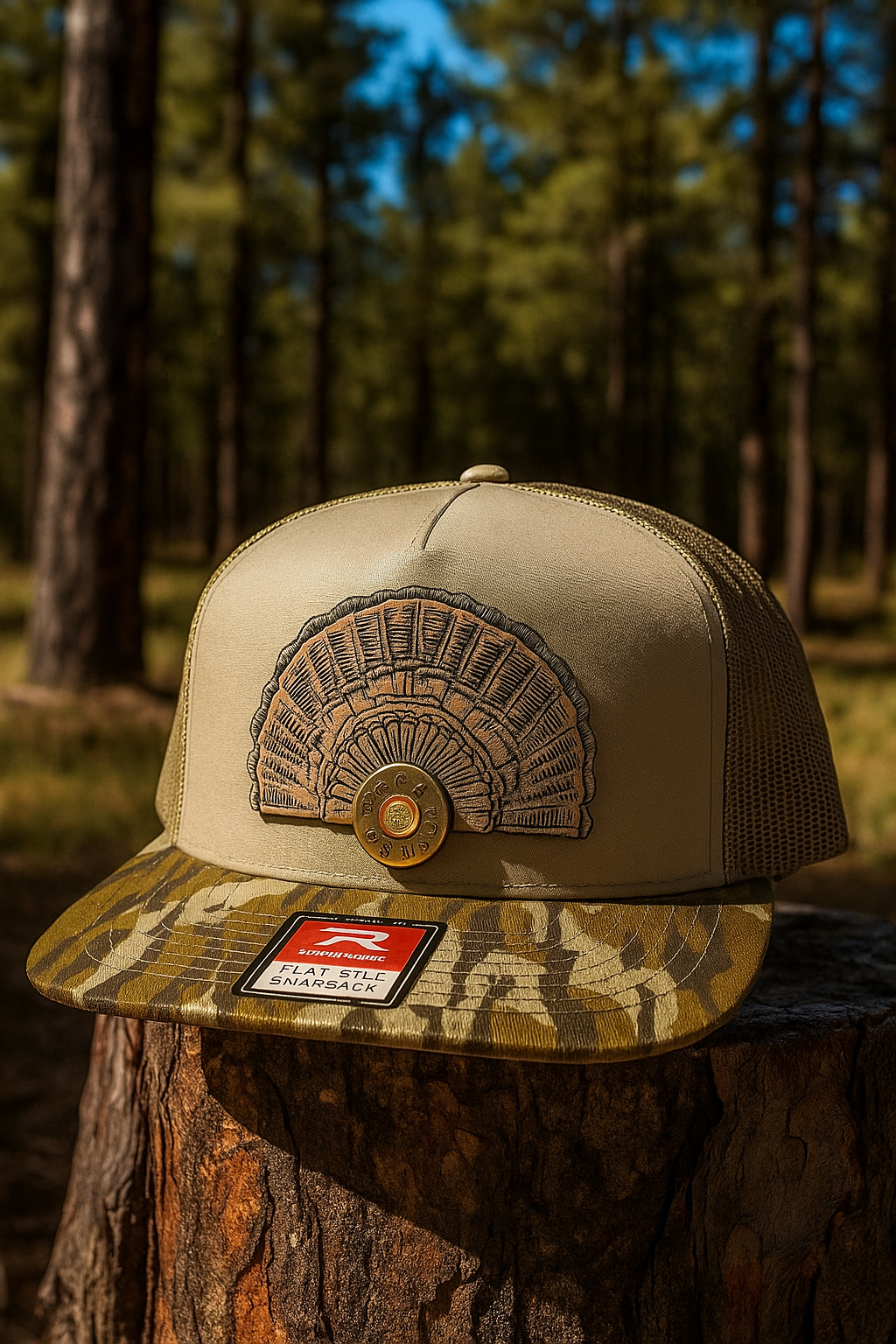 Hunters Pride Richardson 168 Flat Bill Custom Patched
